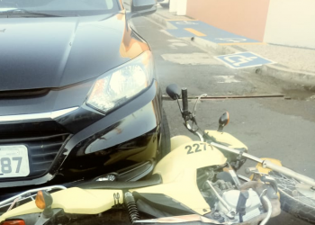 Mototaxista é baleado após discussão no trânsito no Centro